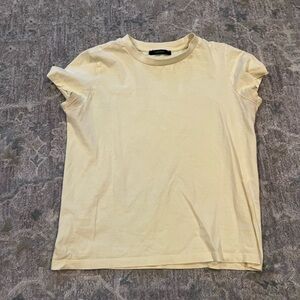 Yellow forever 21 shirt